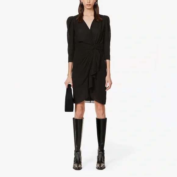 NWOT Ba&sh black Isee dress